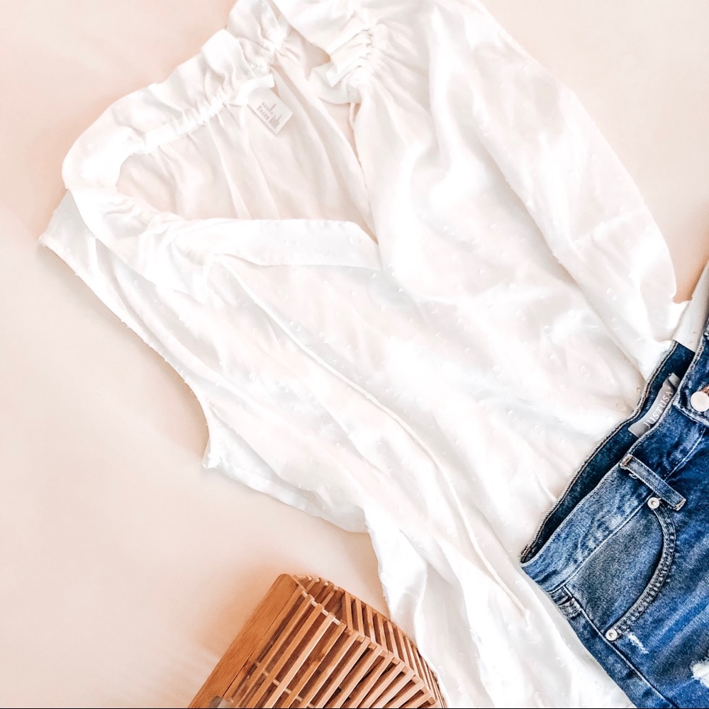 BOHO 🌟 H&M RUFFLE TANK